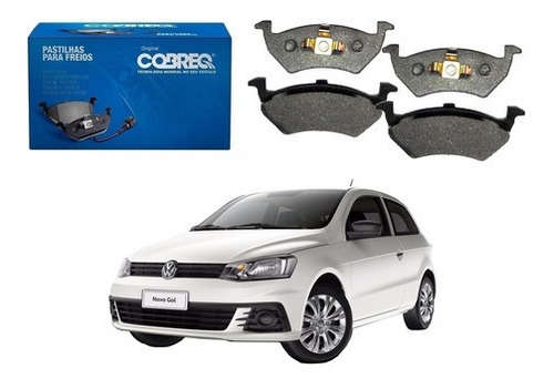 Pastilha Freio Dianteira Cobreq Volkswagen Gol 1.6 2019