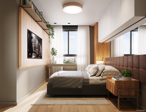 Imagem 6 de 27 de Studio À Venda, 28 M² Por R$ 267.852,00 - Portão - Curitiba/pr - St0251