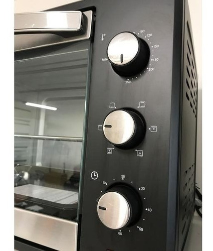 Horno de mesa eléctrico Bonn B-42E 35L negro 220V