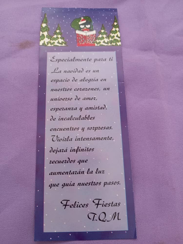 Tarjeta Badtz Maru - Especialmente Para Ti. La Navidad .....