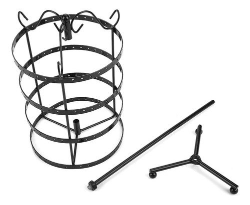 Soporte Giratorio Para Pendientes, 144 Agujeros, Soporte Par
