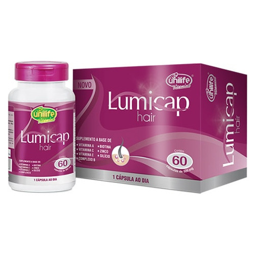 Lumicap Hair - 60 Capsula - Unilife