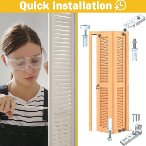 // Kit De Herrajes Para Puertas Plegables Herrajes Para