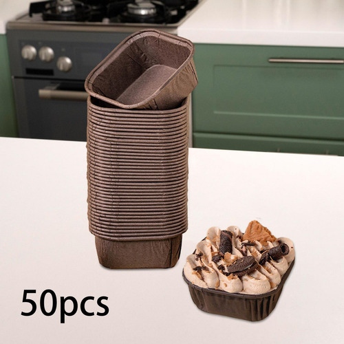 50x Moldes Para Cupcakes, Soportes Para Vasos De Papel Café