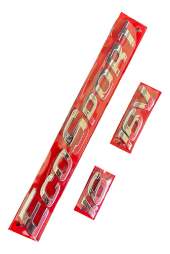 Kit Emblema Mala Ecosport + 1.6 +16v