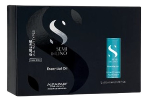 Ampolletas Alfaparf Azules Caja Con 12pz De 15ml C/u