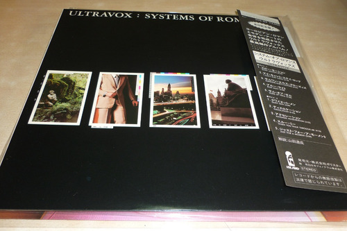 Ultravox Systems Of Romance Vinilo Japon 10 Puntos Insert (Usado)