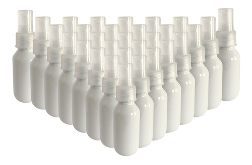 30 Pack, Botella Plástico 60 Ml. Blanco C/atomizador Spray