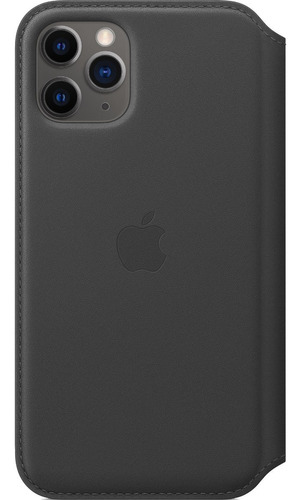 Funda De Piel Apple Para iPhone 11 Pro/x/xs - Negro