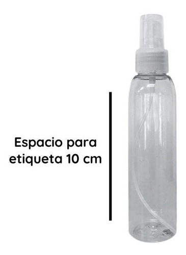 Imagen 5 de 10 de Botellas Plasticas Pet 125 Cc X 50un Con Spray Rociador