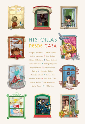 Historias Desde Casa [ilustrado] (cartone) - Aa.vv