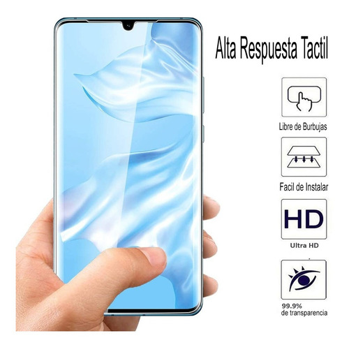 Imagen 2 de 4 de Pack 3 Láminas Mica De Vidrio Templado Pantalla Para Huawei