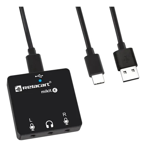 comprar Relacart Mikit Interfaz De Audio Compacta De Dos Canales, De