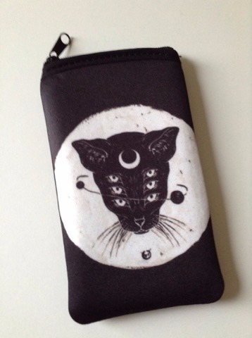 Funda Para Celular Mooncat Cat Gato Witch Luna Witchcraft