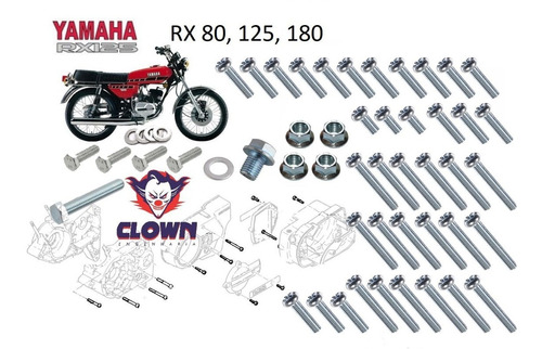 Clown Kit Parafusos Motor Rx80 Rx125 Rx180 Restaurador Y2z