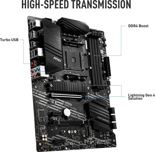 Placa Madre Msi B550-a Pro Proseries, Am4, Ddr4, Pcie 4.0