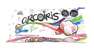 4 Pzas Galletas Gamesa Arcoíris Sabor Fresa Con Merengue Sab