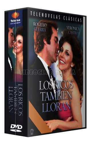 Los Ricos Tambien Lloran - Telenovela Completa Mexicana Dvd