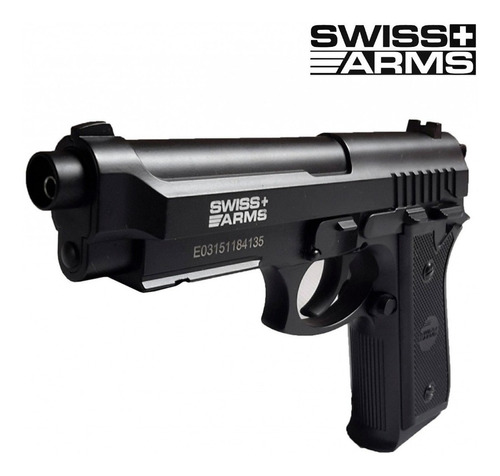 Pistola Co2 Full Metal Swiss Arms Beretta P 92 Replica 