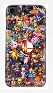 Funda Celular Super Smash Brothers Gamer Amante Video Juego