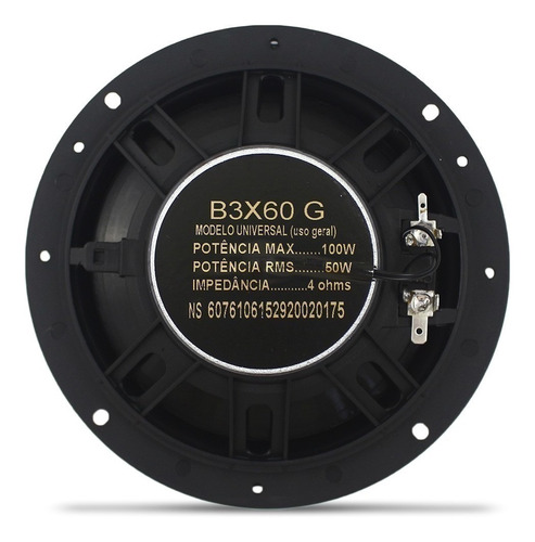 Imagem 6 de 6 de Kit Facil Alto Falante Bravox 6 + 6x9 Pol 240w Rms Som