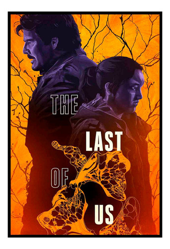 Cuadro Premium Poster 33x48cm The Last Of Us Colorido Arte