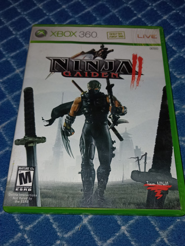 Xbox 360 Live Videojuego Ninja Gaiden 2 Ii Original Físico 