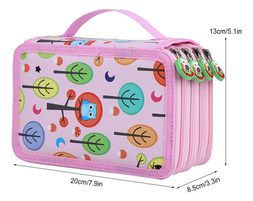 Bolsa Para Bolígrafos De Tela Colorida Para Estudiantes Con