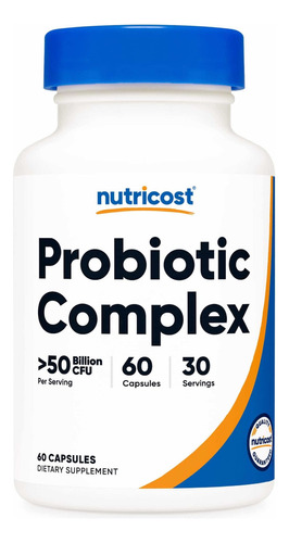 Probiotic Complex Probioticos Cepas Sabor Sin sabor