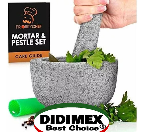 Mortero Molcajete Granito 18cm 