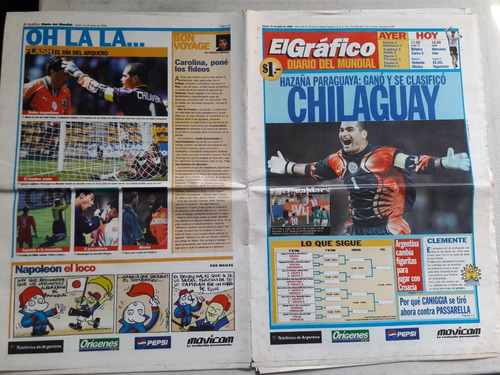 Revista El Gráfico Diario Del Mundial Nº 24 Junio 1998 - Arg