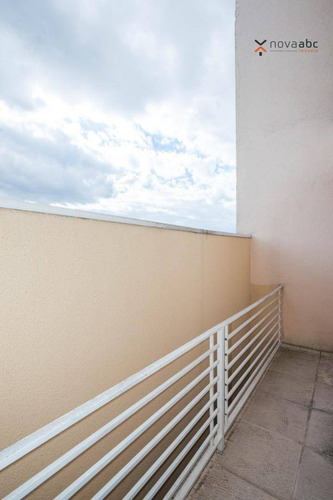 Apartamento Com 2 Dormitórios À Venda, 49 M² Por R$ 260.000,00 - Vila Camilópolis - Santo André/sp - Ap0968