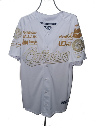 Jersey Beisbol Cañeros Mochis Jugador Utilería 23/24 Blanca