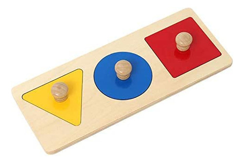 Puzles Montessori Coloridos De Formas Múltiples Adena Montes