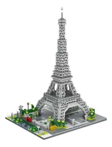 Juego De Microbloques De Arquitectura Torre Eiffel, 3.369pcs