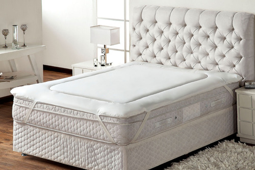 Protetor Pillow Top Colchão Casal King Size 1,93 X 2,03 X 40