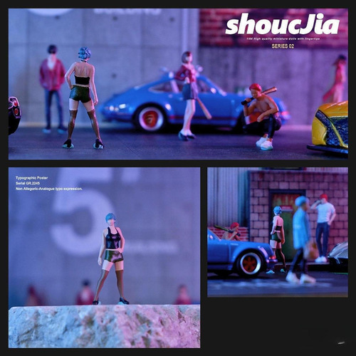 1/64 Figura De Niña Personaje Miniatura Diseño De