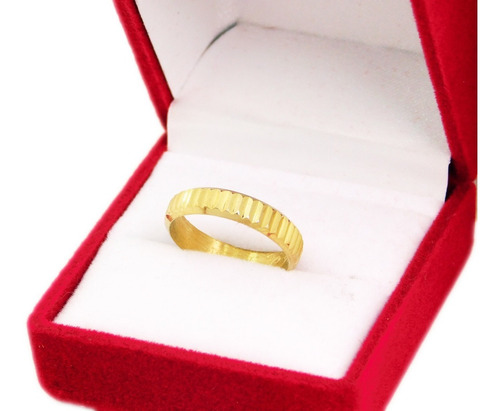 Anillo Compromiso Oro 18k Modelo 9210 Joyeria Esponda