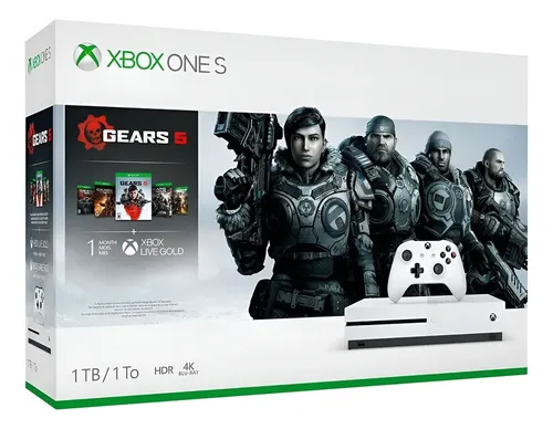 Microsoft Xbox One S 1tb Gears 5 Bundle - Seminovo | Parcelamento