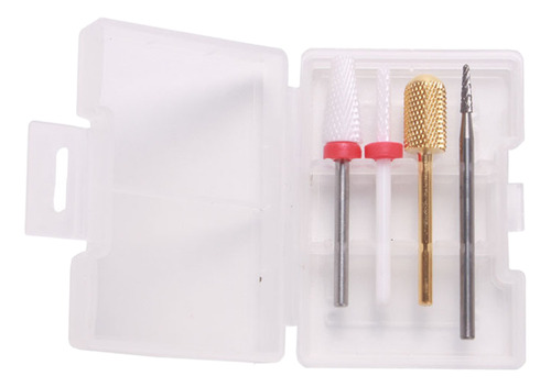 4x Brocas De Uñas De Material Acero De Tungsteno, -8