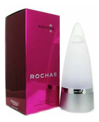 Edt  3.4 Onzas Rochas Man Por Rochas  Para Hombre