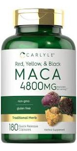 Suplemento Carlyle Maca Root 