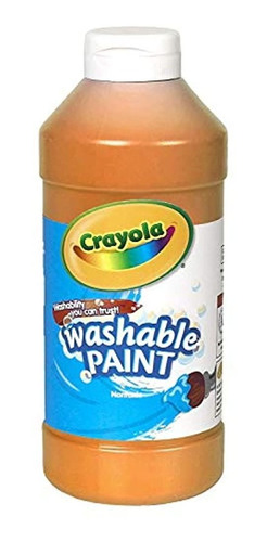 Crayola; Herramientas De Pintura Lavable, Naranja; Art; 16-o