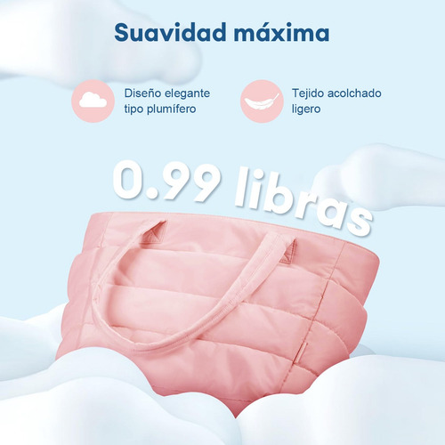Bolsa Tote Bag Mujer Con Cierre,adecuado Para El Trabajo Dia