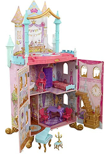 Casa De Muñecas De Madera De Disney Princess Dance & Dream