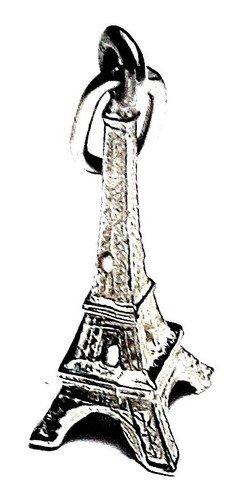 Dije De Torre Eiffel En Plata Ley.925