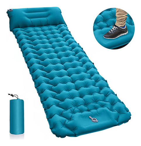 Cama De Camping Inflable Individual Resistente A La Presión