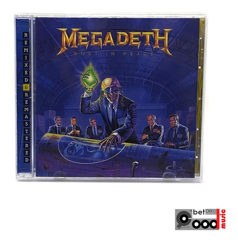 Cd Megadeth- Rust In Peace/ Edc Americana 2004 Remastered