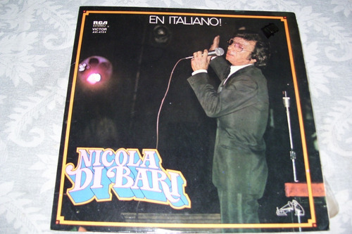Nicola Di Bari - En Italiano - Vinilo Lp 