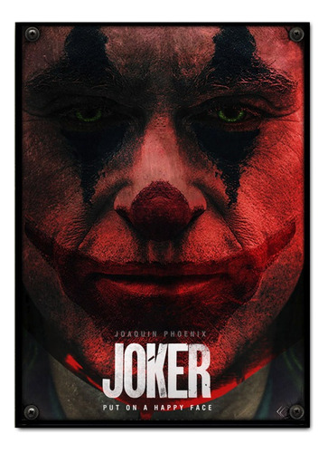 #544 - Cuadro Vintage 21 X 29 Cm / Poster Joker El Guasón  